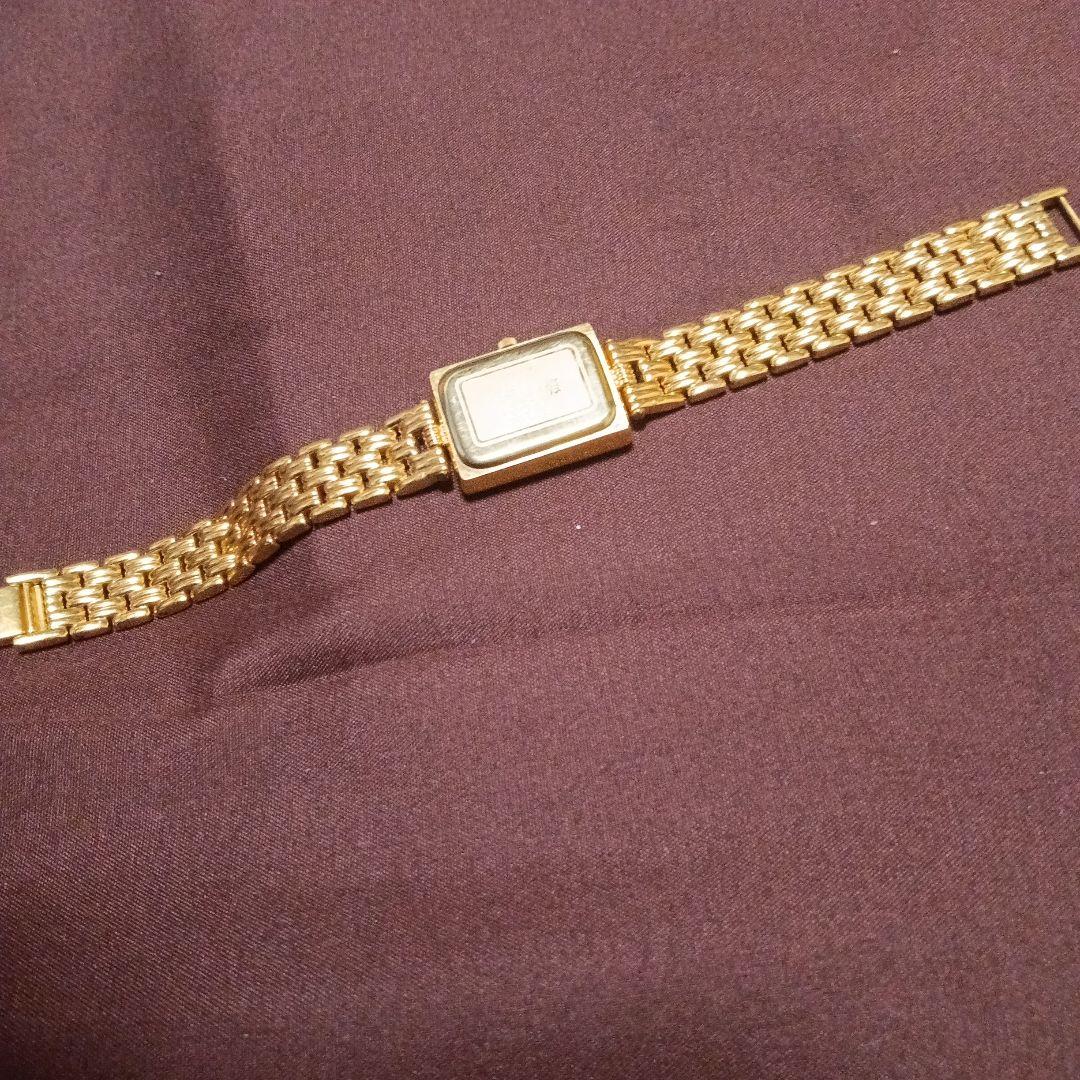 ロイヤルモントレス　ゴールド 長方形ケース 腕時計