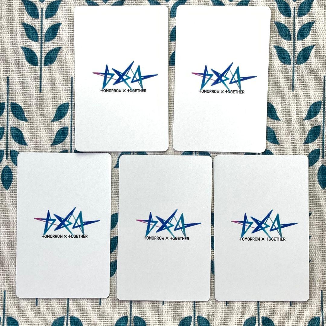 TXT LINEMUSIC 再生キャンペ-ン 当選 トレカ 全員5枚