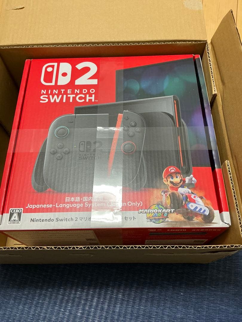 ニンテンドースイッチ2本体（日本語・国内専用） マリオカート ワールド セット