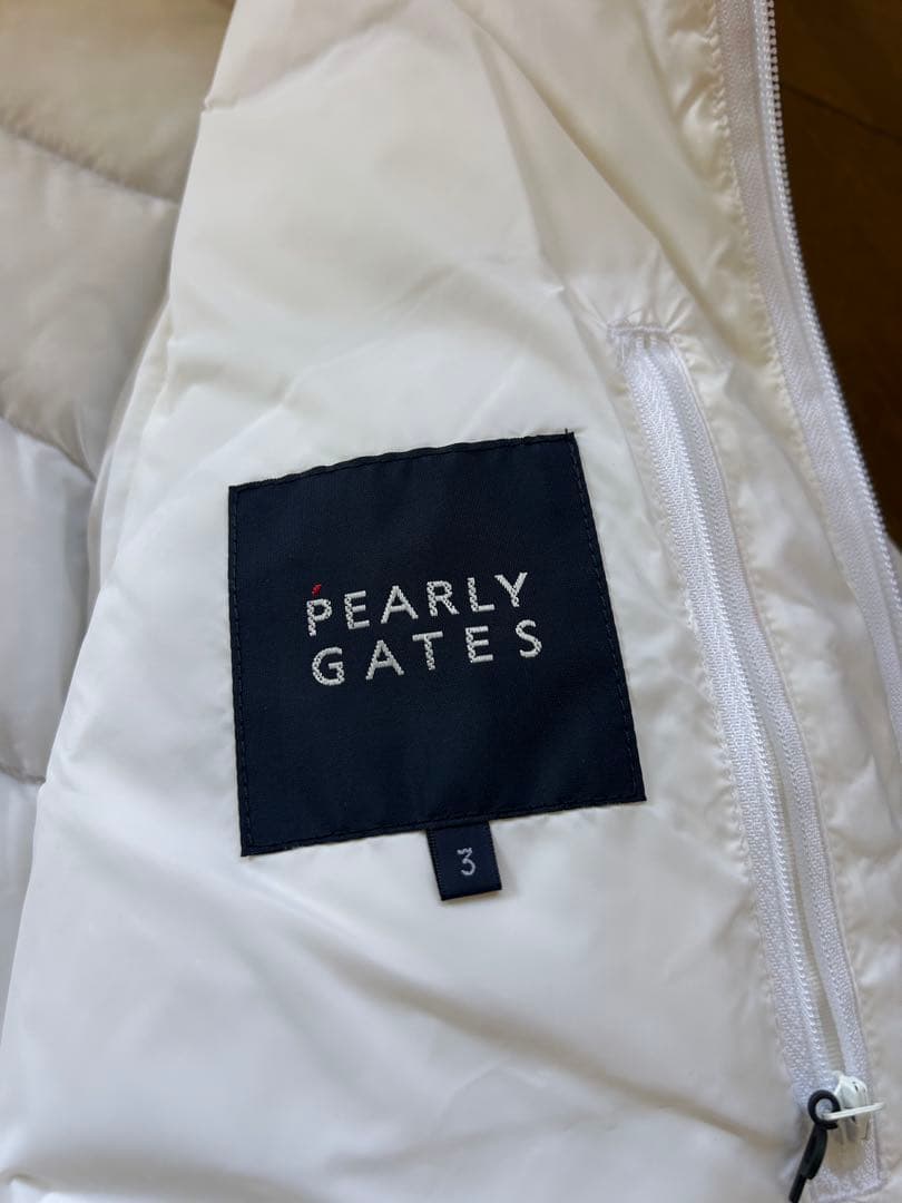 パーリーゲイツ3 ダウンジャケット ホワイト 白 新品 未使用