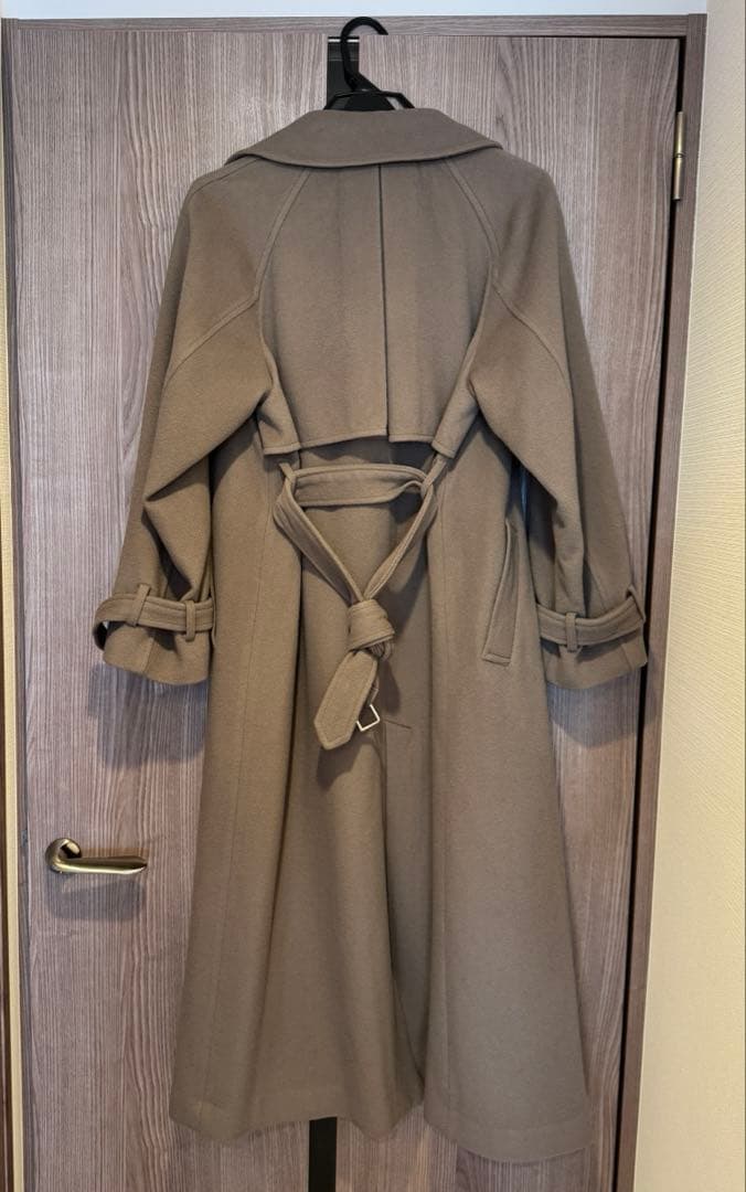 アニュアンス　ウールトレンチコート