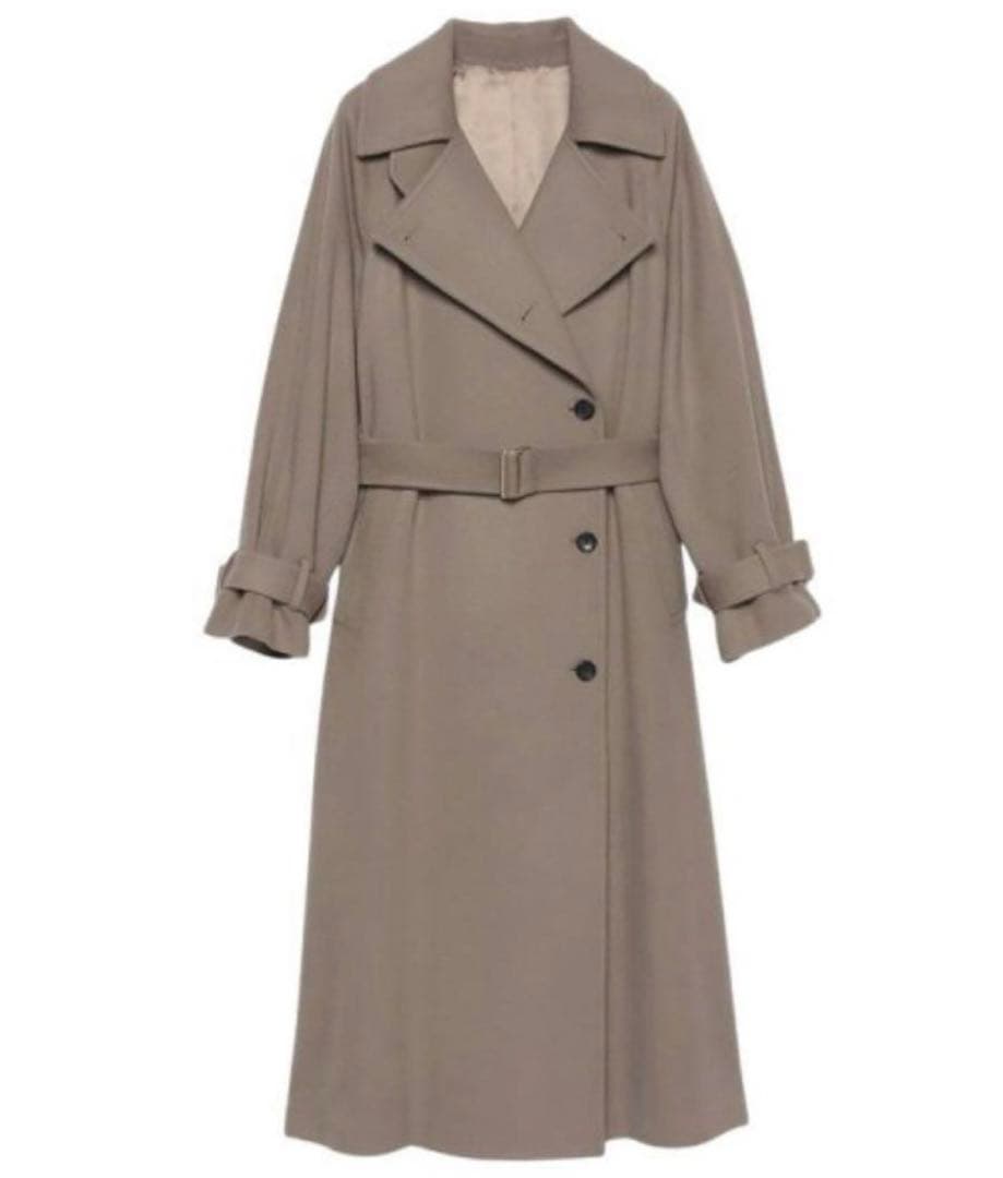 アニュアンス　ウールトレンチコート