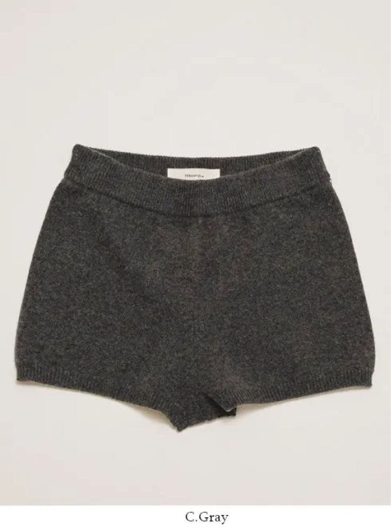 TODAYFUL C.Gray ニットショートパンツ