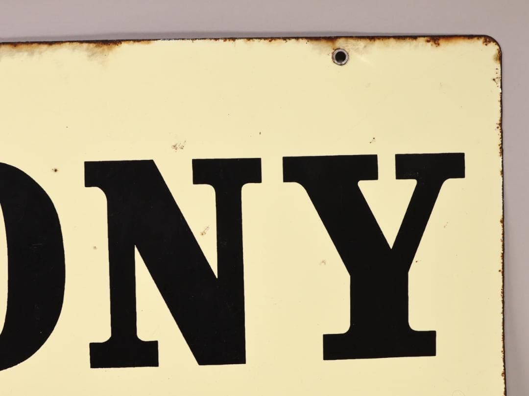 BK445　昭和レトロ　非売品 ノベルティ 看板 SONY　ソニーラジオ　激レア