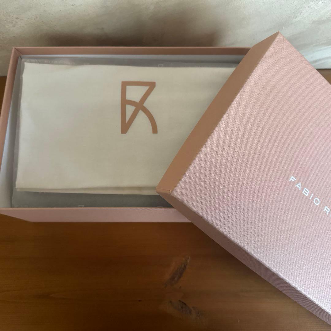 FABIO RUSCONI 黒 フラットシューズ 39