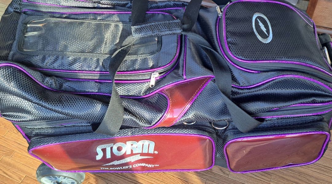 STORM 3ボールバッグ & ボール3個セット ★ツーハンド仕様も