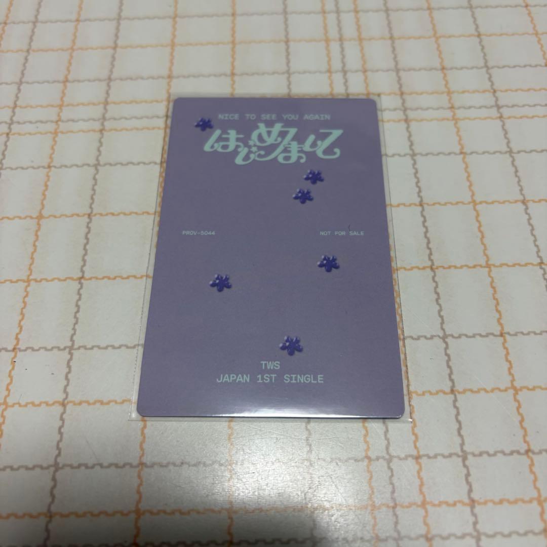 TWS はじめまして ハンジン シニュ ケミトレカ