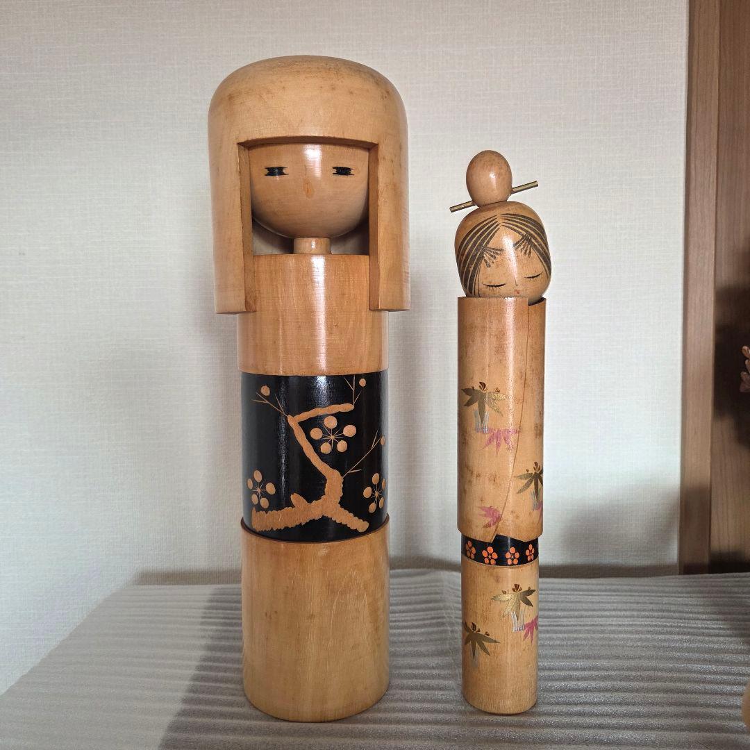 創作こけし おかっぱこけし 人形 かんざし KOKESHI DOLL くまぼっこ