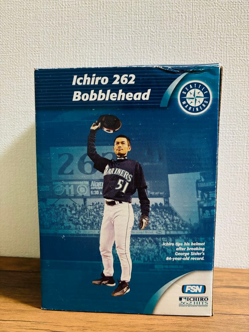 イチロー選手 2005年 262安打達成 球場配布ボブルヘッド 262HITs
