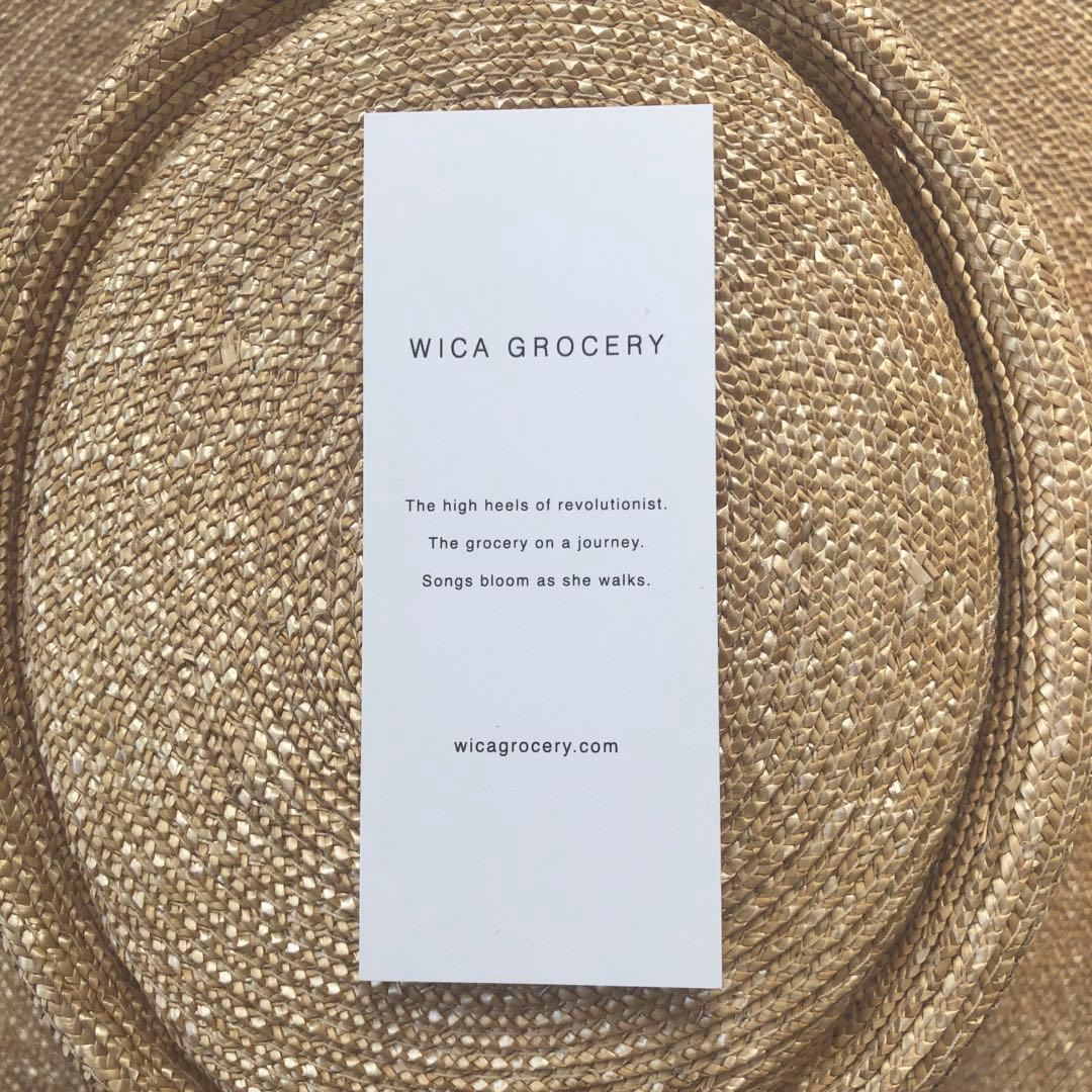 【未使用品】WICA GROCERY garden ポークパイ型
