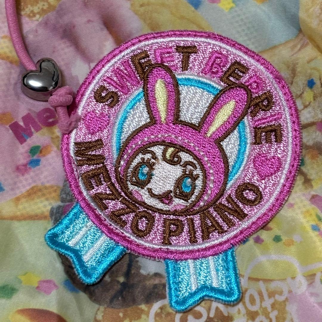 (希少品) 平成レトロ mezzo piano ナイロンジャケット y2k