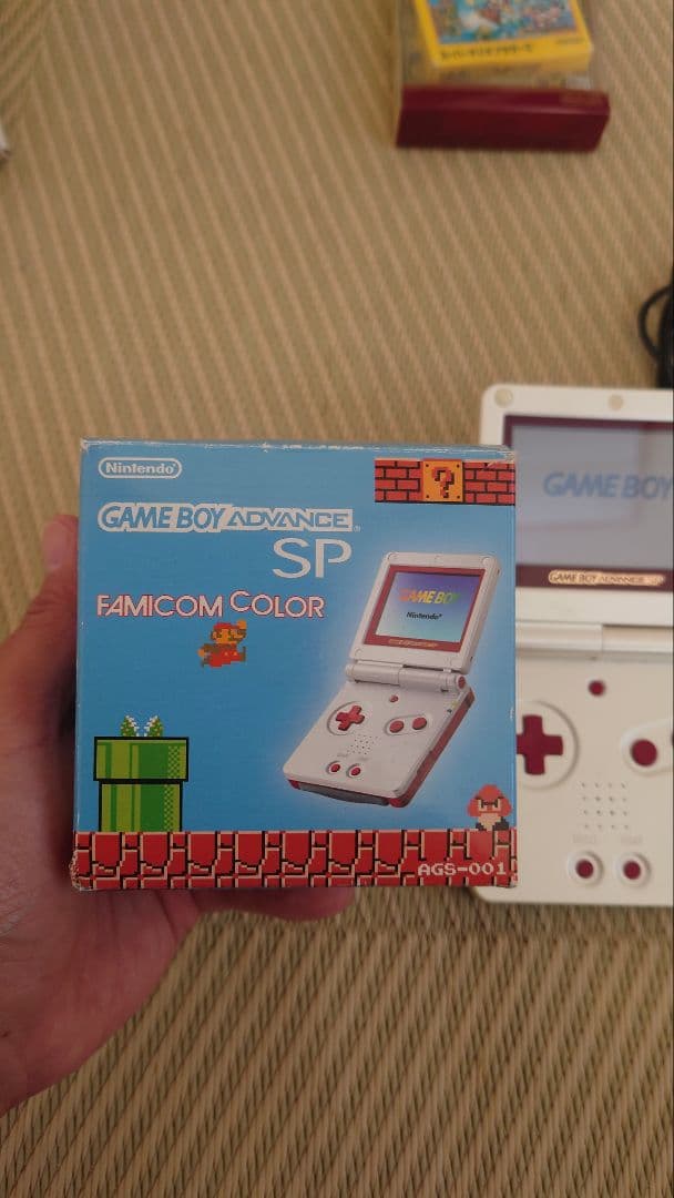 ゲームボーイアドバンスSPとソフト多数