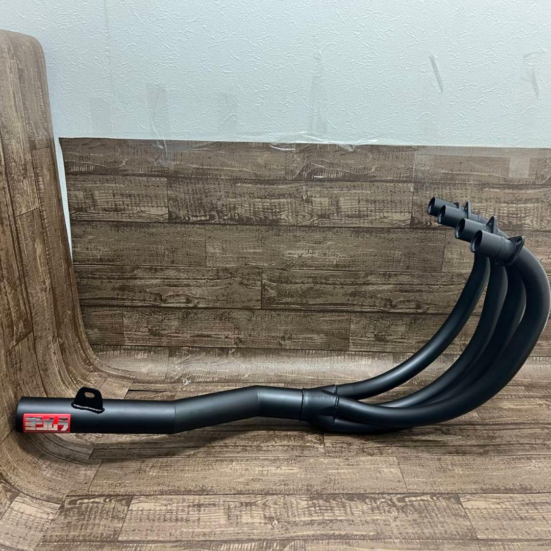 Z1 Z2　集合管　機械曲げマフラー黒　送料込み