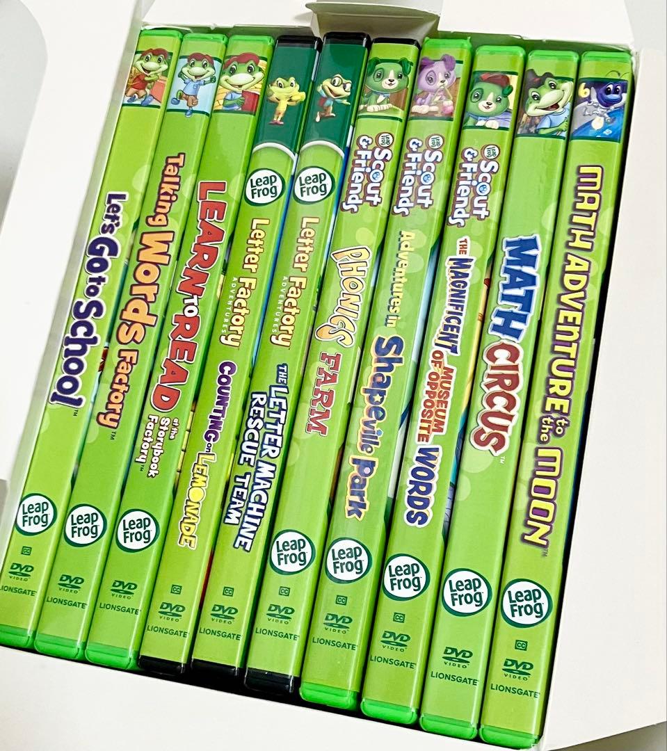 LeapFrog 10枚組 DVDセット メガパック