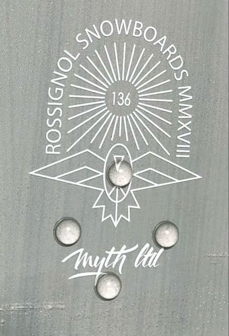 ロシニョール myth スノーボード ビンディング FLUX 136 スポーツ