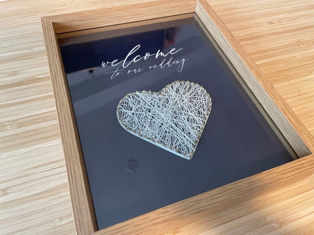 【制作承ります】結婚式用ストリングアート　即納可