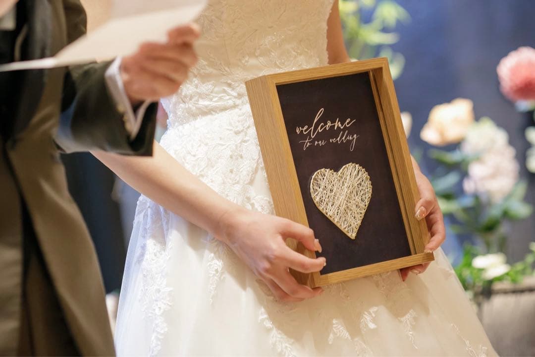 【制作承ります】結婚式用ストリングアート　即納可