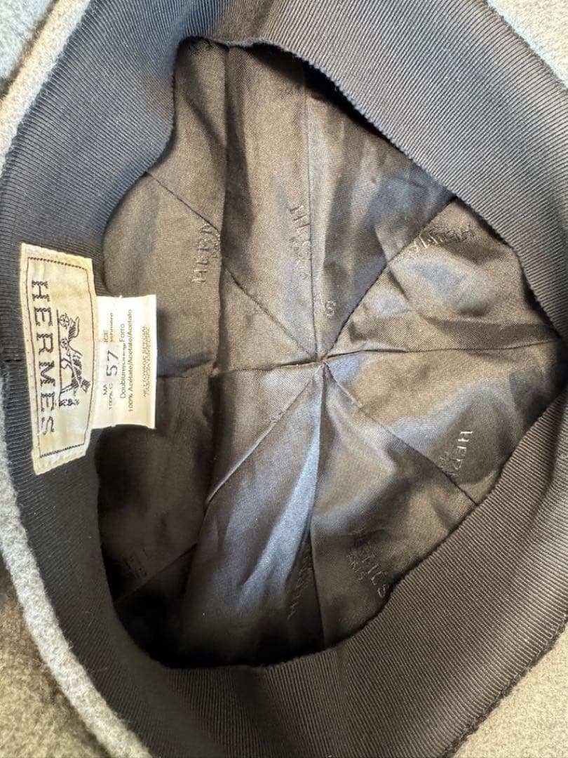 HERMES エルメス　キャスケット　57サイズ　ハット　キャップ