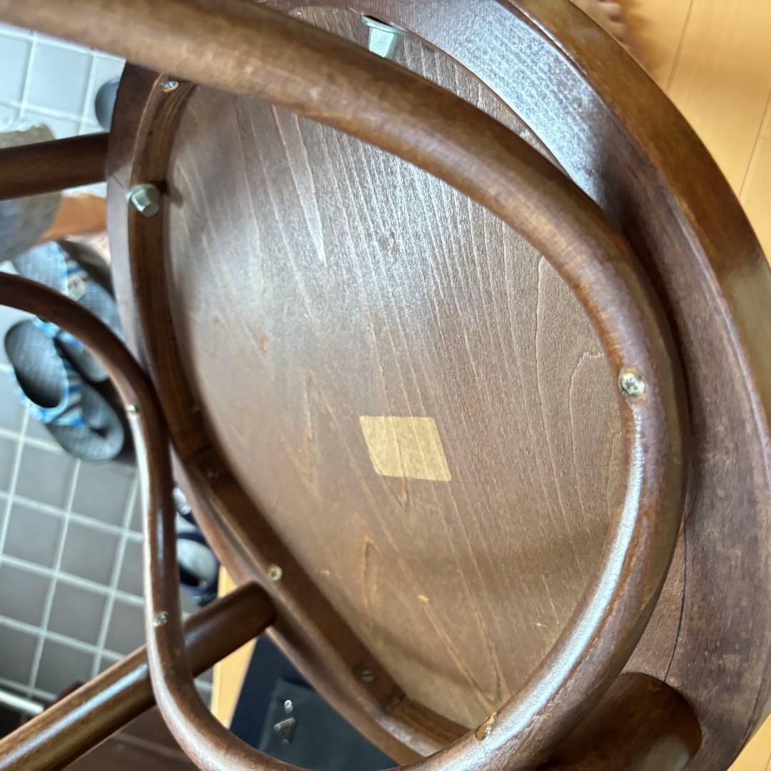 マチャ　　　　　ダイニングチェア　曲げ木 アンティーク風ウィンザーチ軽量①