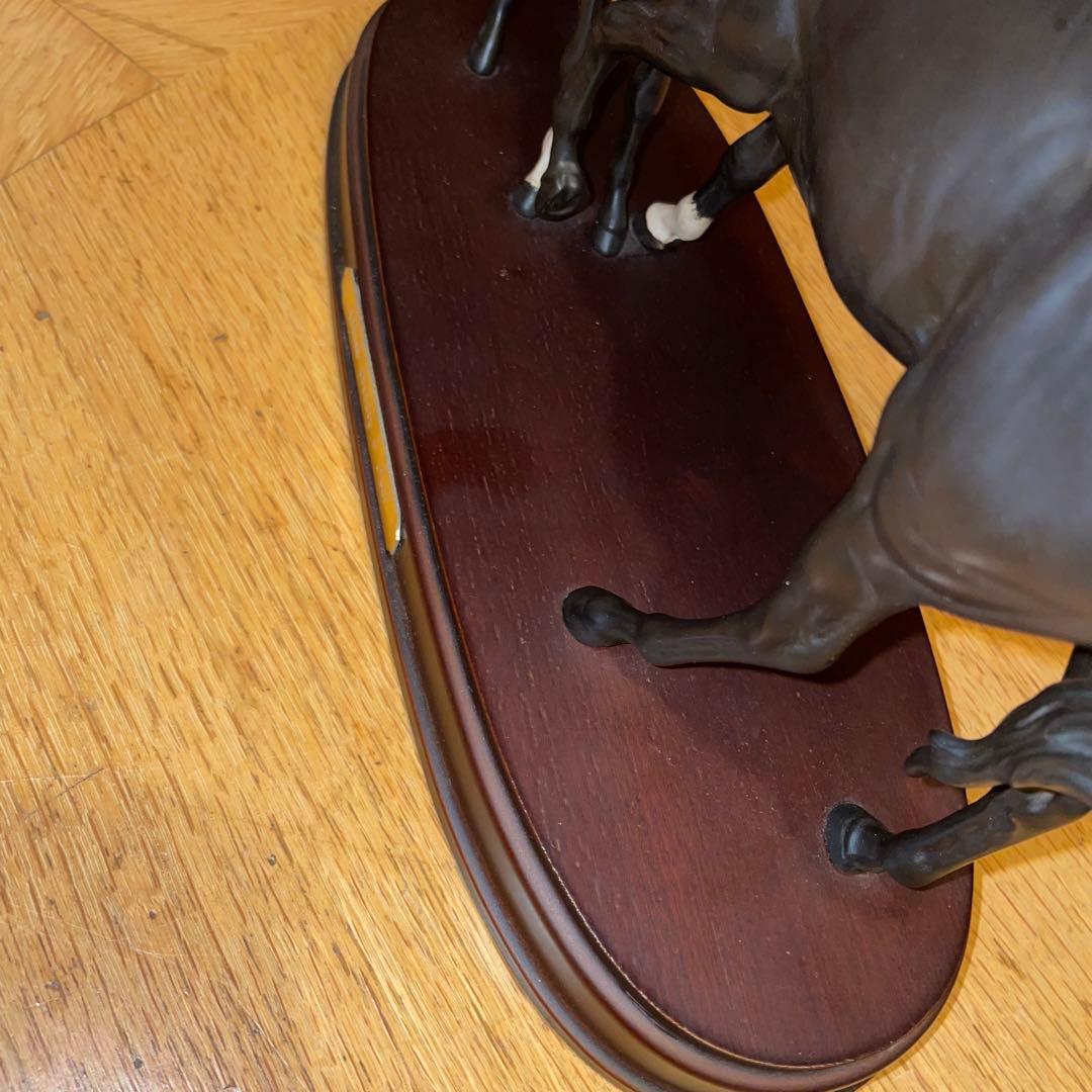 ロイヤルドルトン　馬　置物　 Black Beauty ＆ Foal