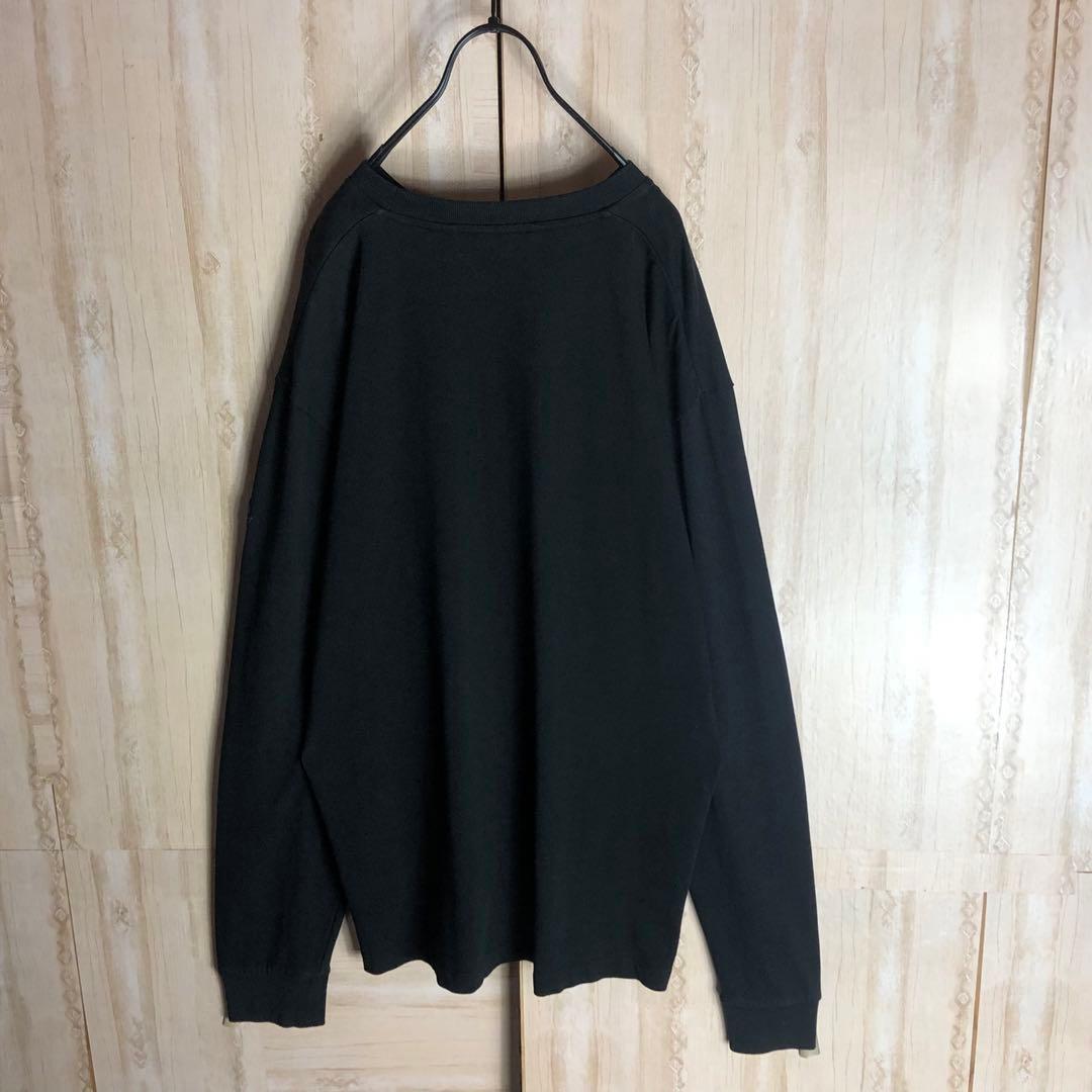 MONCLER モンクレール ロングtシャツ ビックロゴ 肩パッチ刺繍付き