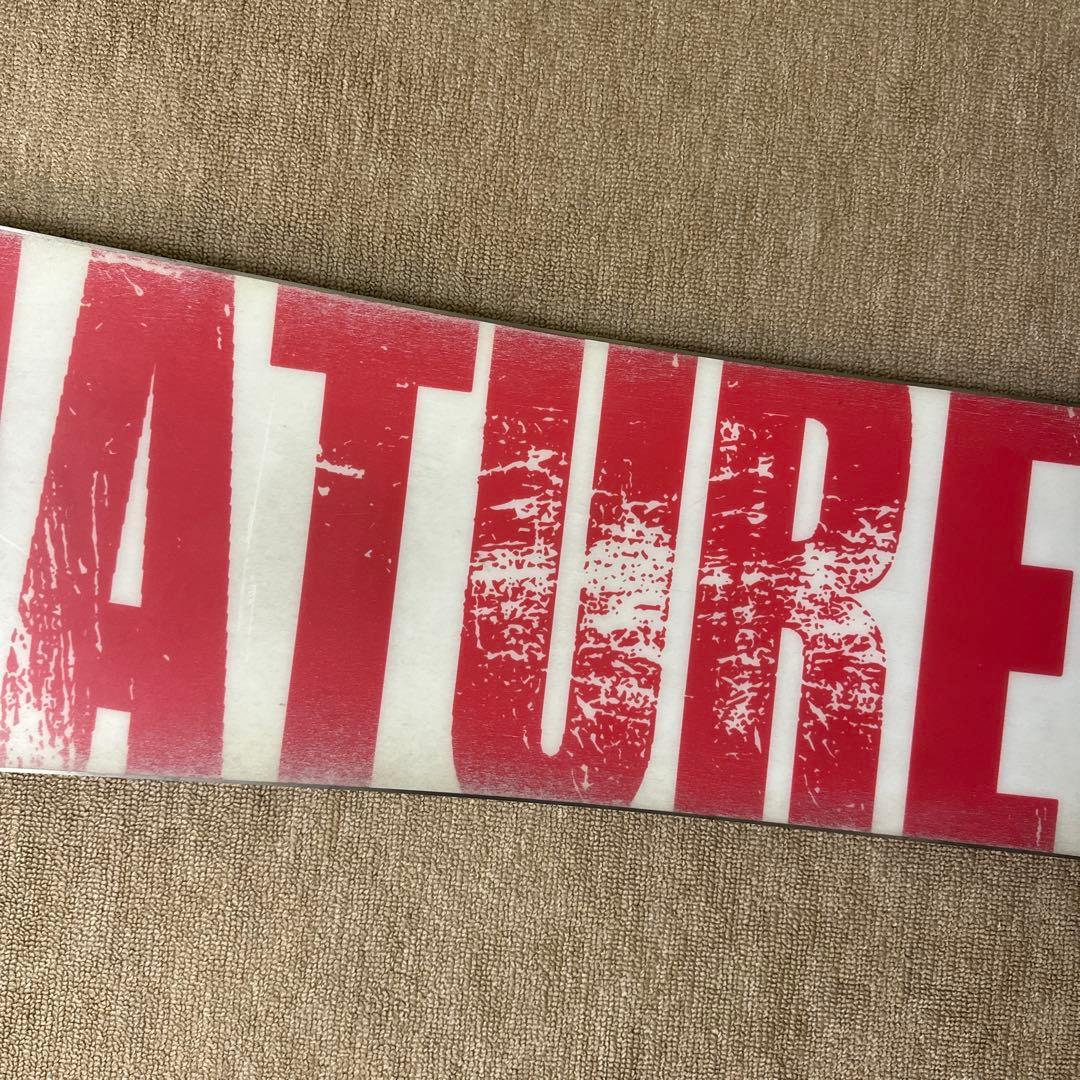 スノーボード(黒色ベースに青、白色文字)美品‼️　カバー付き‼️