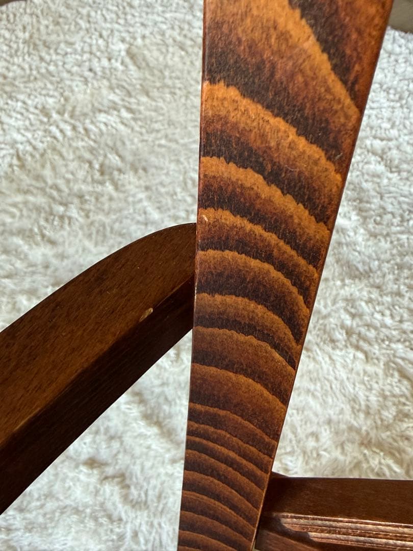 [m]木製ダイニングチェア肘掛付1