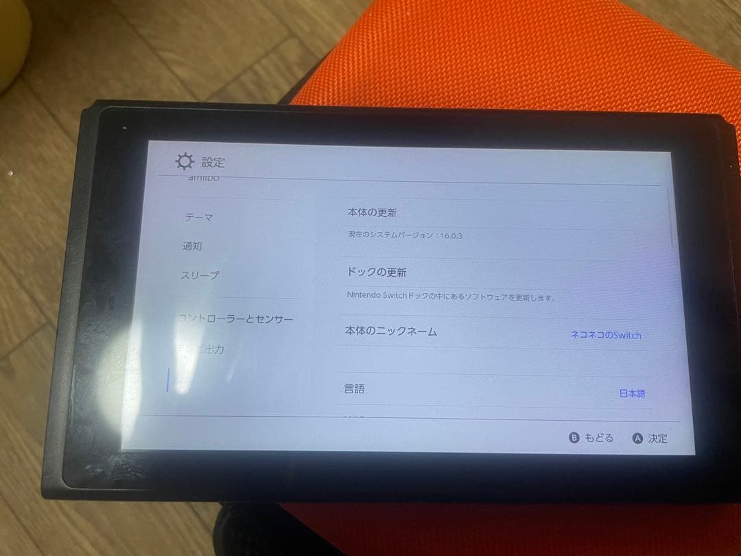 Nintendo switch本体のみ　希少
