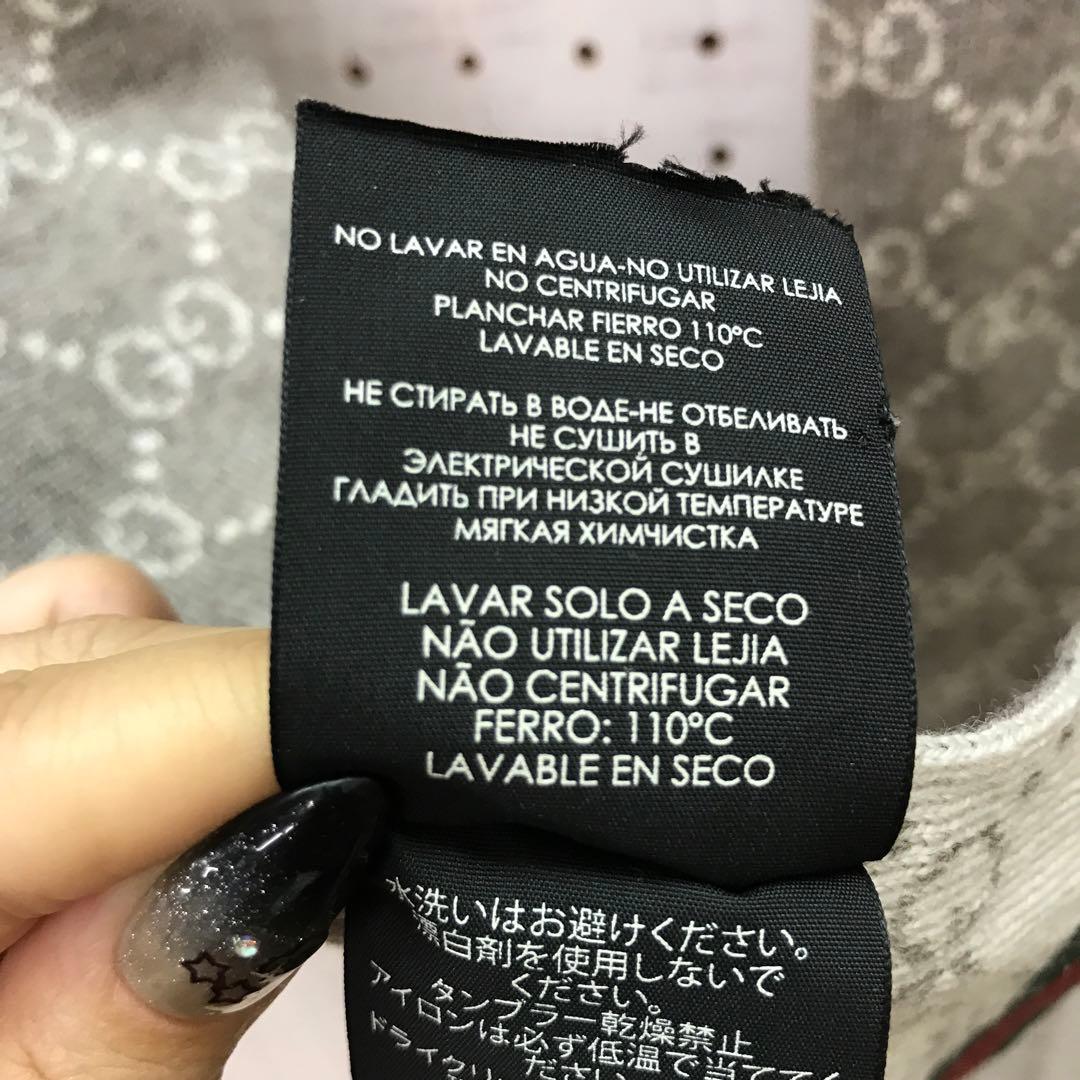 Italy製 ユーロシック ラグジュアリー 古着小物 GUCCI ニットマフラー