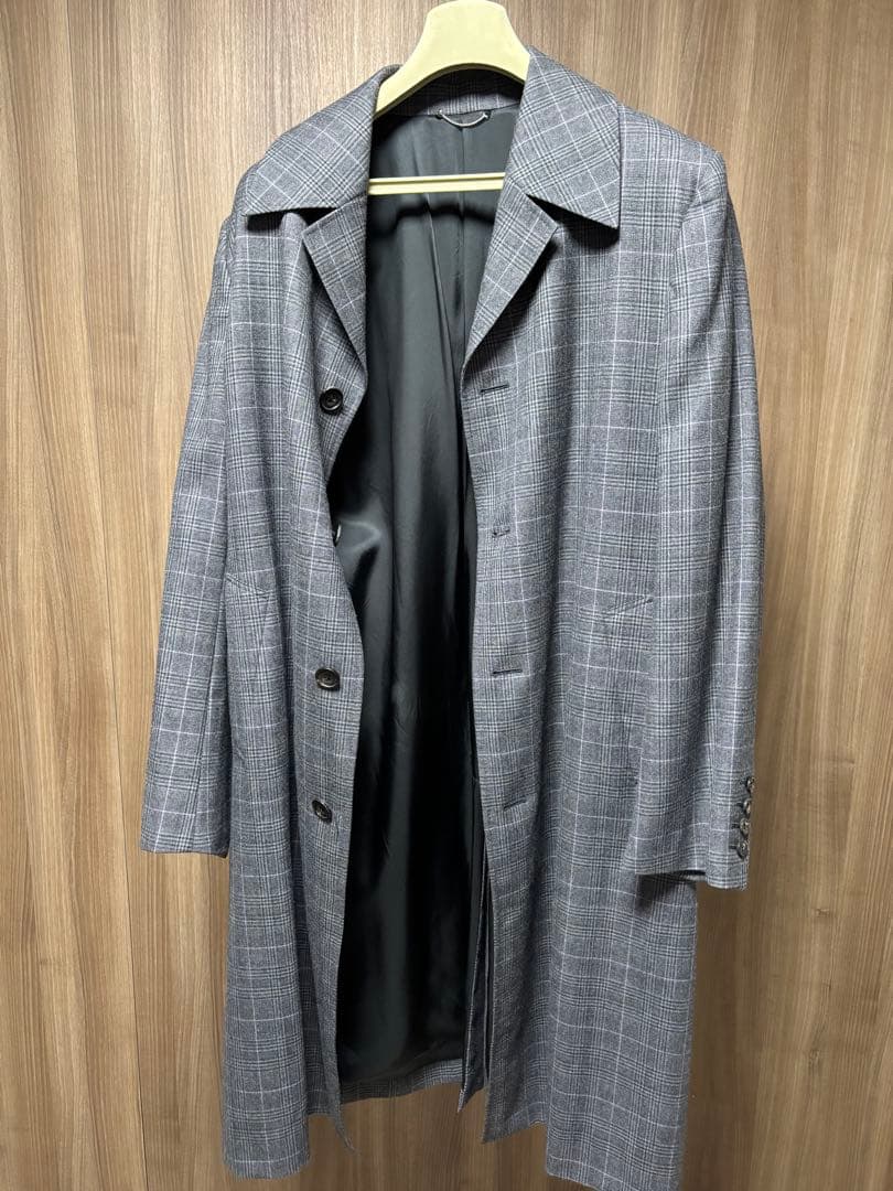 【値下げ！】ジョンローレンスサリバン チェスターコート グレー