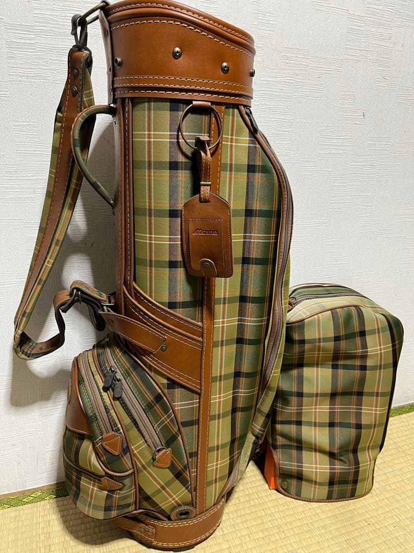 激レア！美品！ミズノ　MIZUNO CHECK SERIES 　キャディーバック