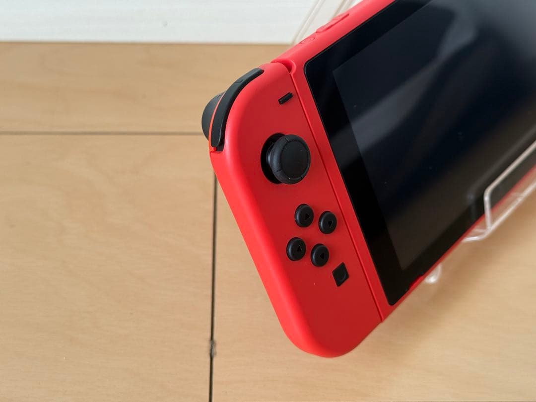 美品 ニンテンドー スイッチ マリオレッド×ブルー セット