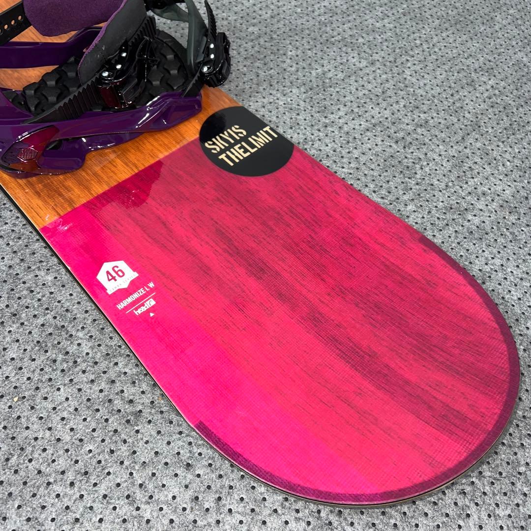 2回使用 146cm head HARMONIZE×SALOMON Sサイズ