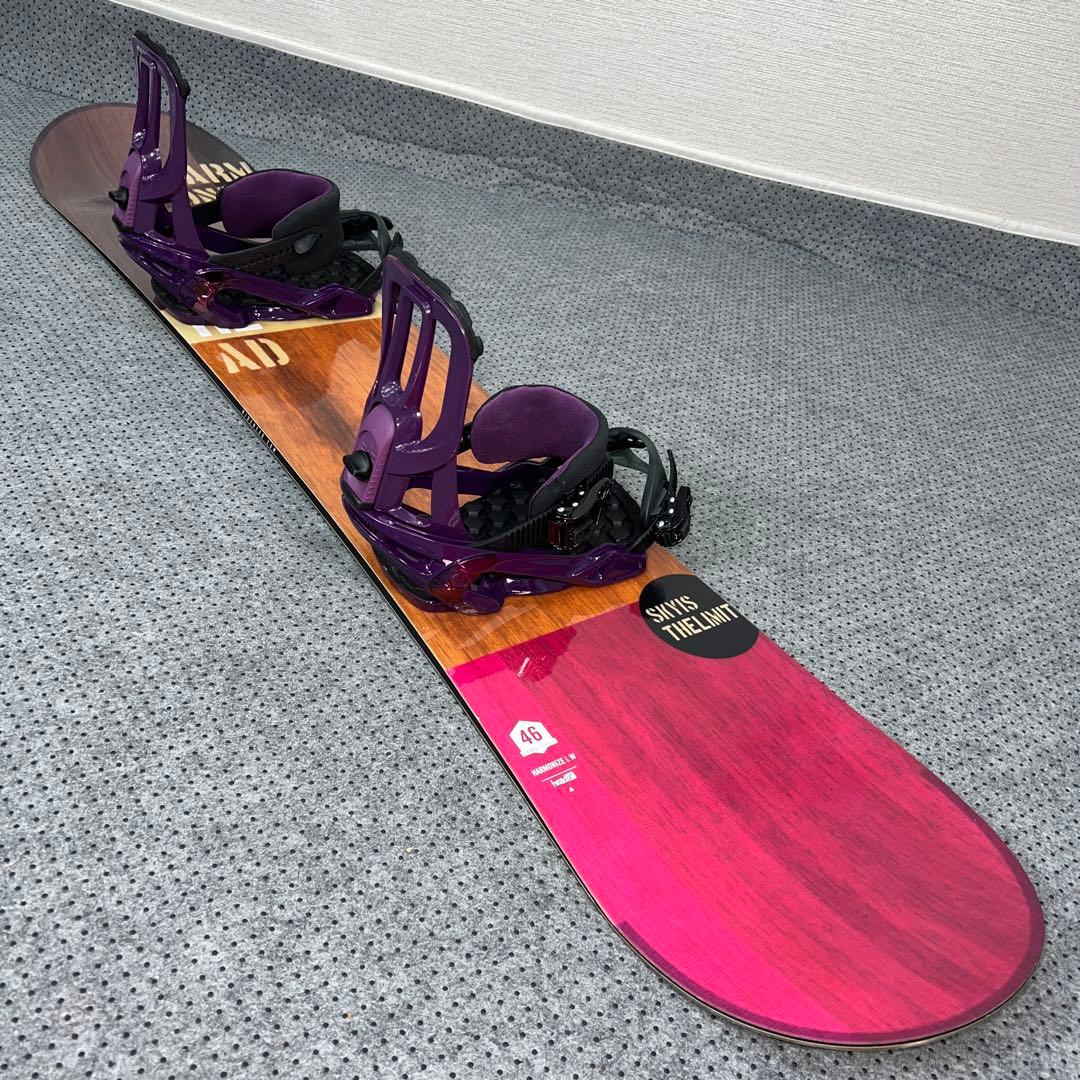 2回使用 146cm head HARMONIZE×SALOMON Sサイズ