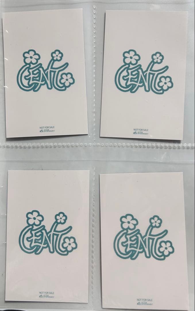 CENT らぶあるばむ 新品未使用初回限定盤A ラッキードローのトレカ4種類付き