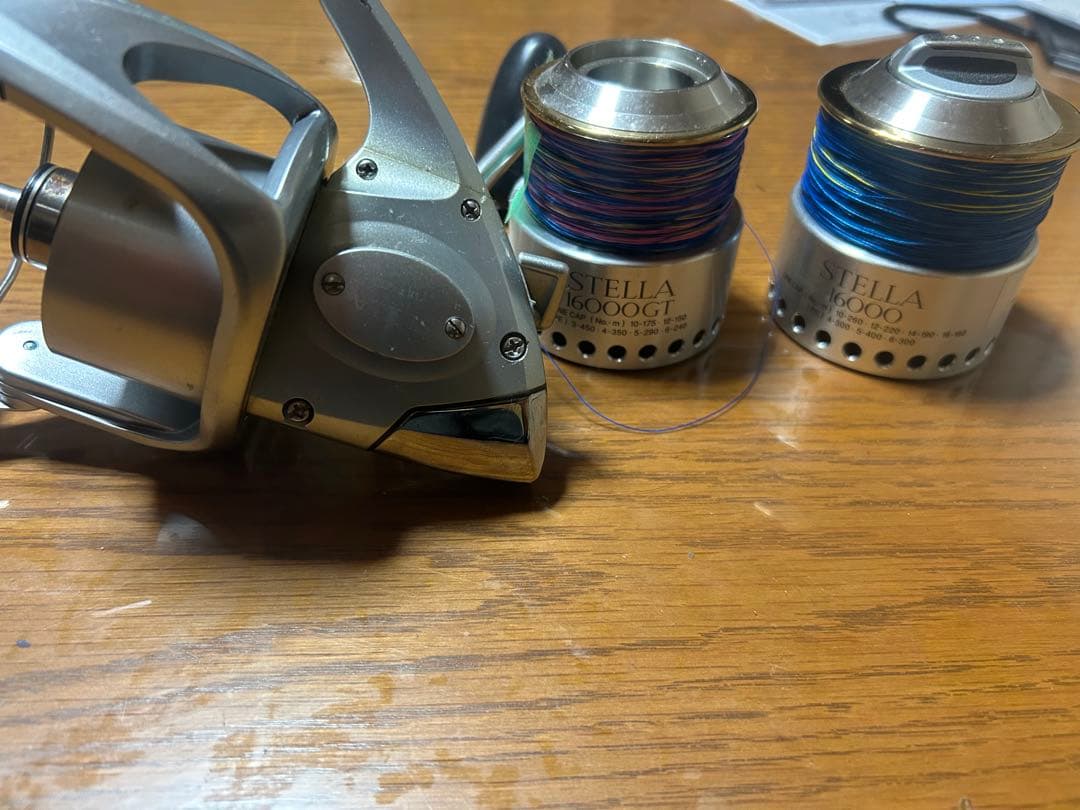 STELLA 16000GT & 16000 スピニングリールセットスプール2つ