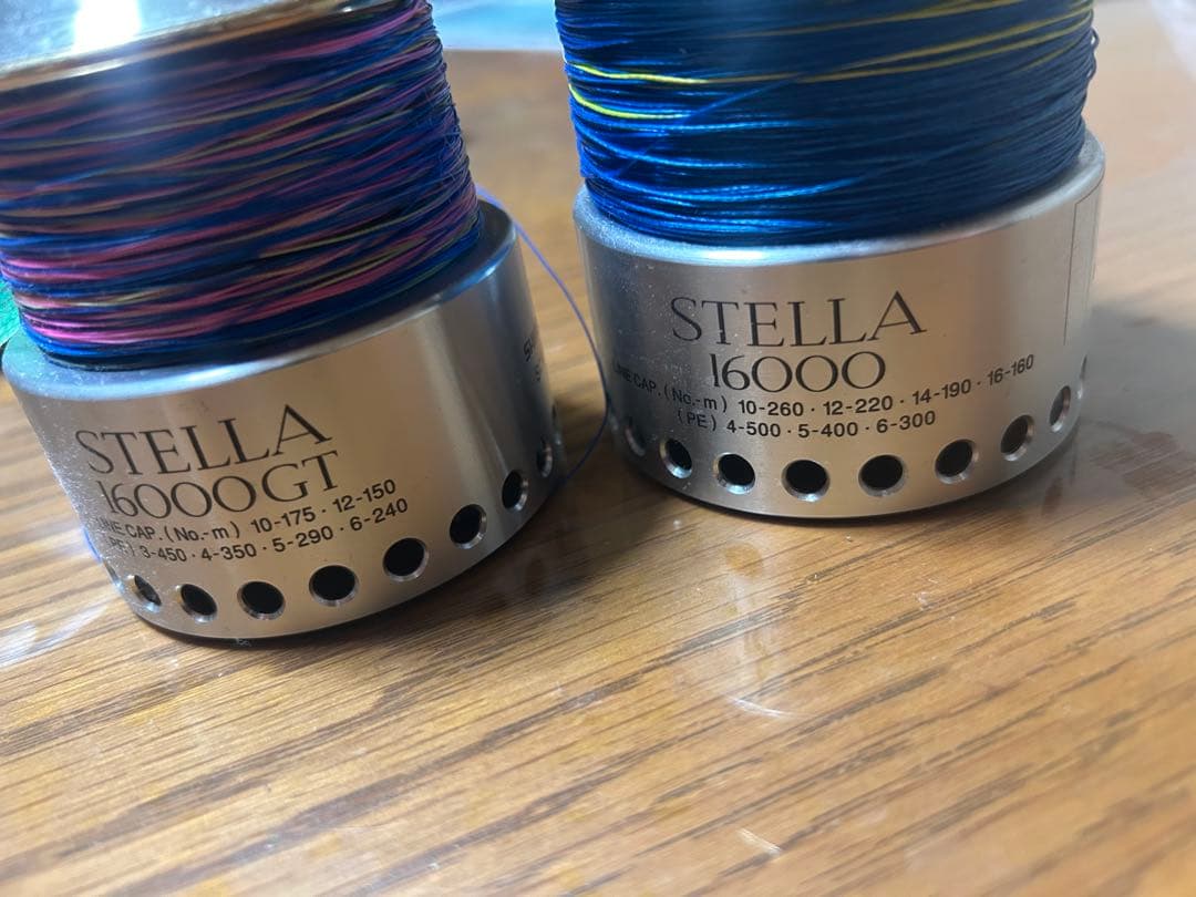 STELLA 16000GT & 16000 スピニングリールセットスプール2つ