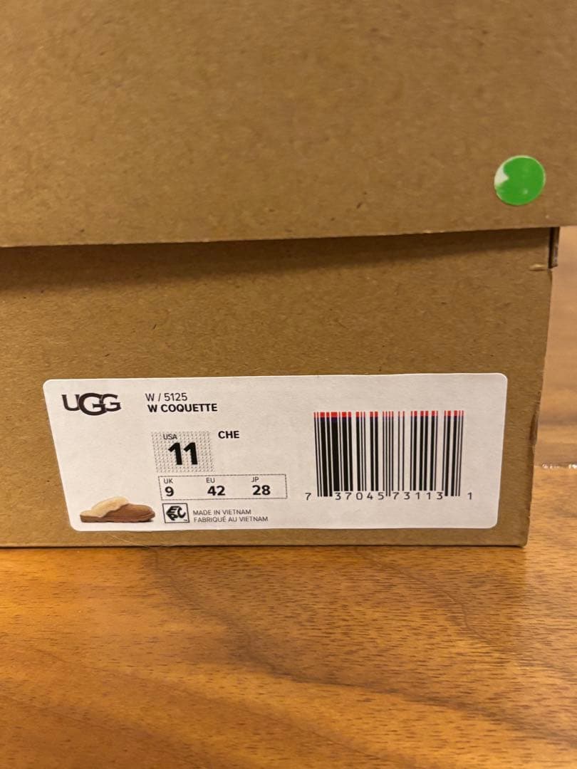 UGG コケット CHESTNUT 28cm