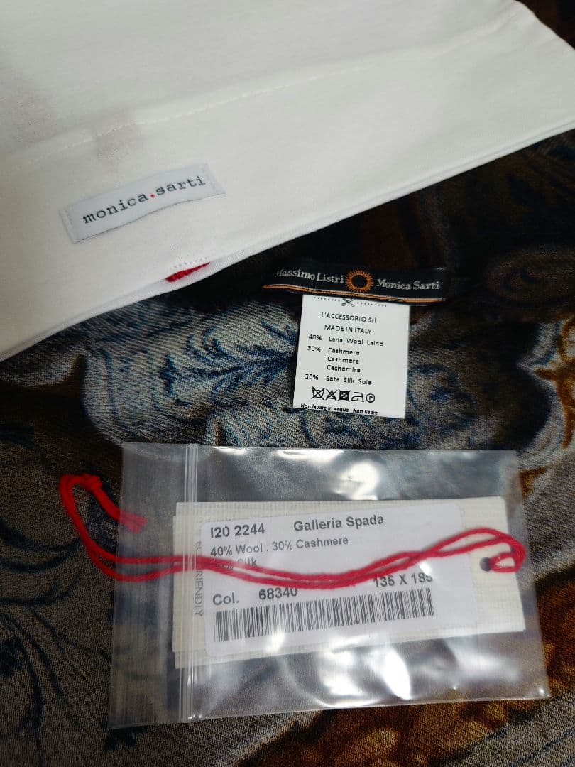 ファリエロ サルティ　Faliero Sarti　ストール　スパーダ美術館