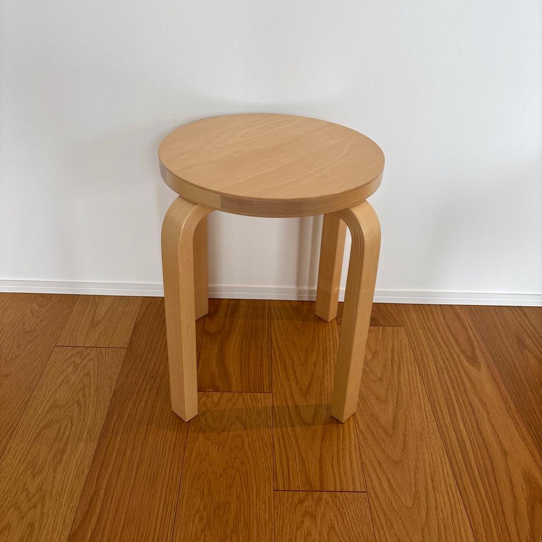 アルテック alrtek スツール E60 ナチュラル ラッカー 4本足