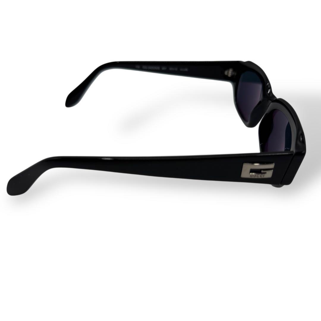 極美品　GUCCI グッチ　サングラス　GGロゴ　スクエア　黒　00s