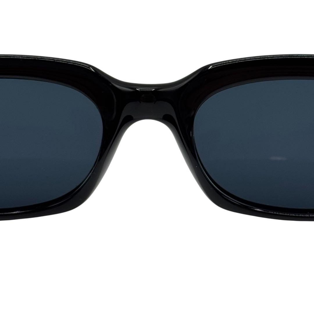 極美品　GUCCI グッチ　サングラス　GGロゴ　スクエア　黒　00s