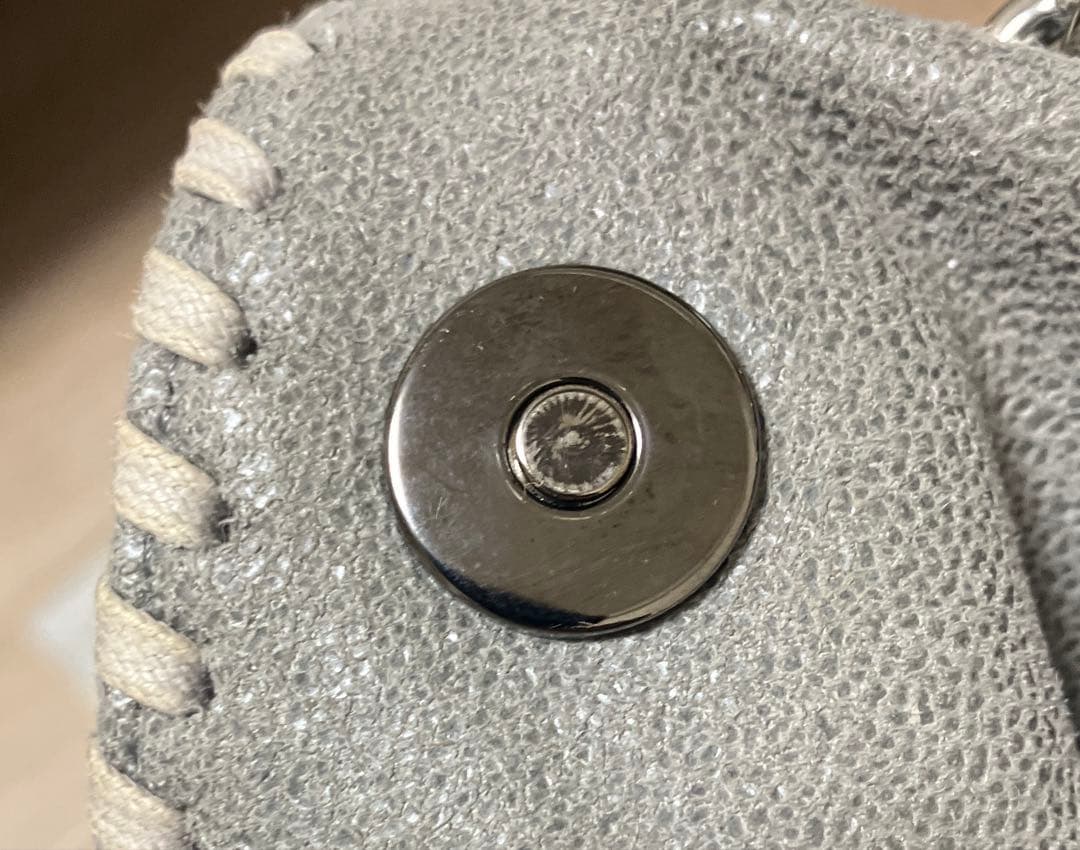 【正規品】ステラマッカートニー ファラベラ ミニ グレー ショルダーバッグ