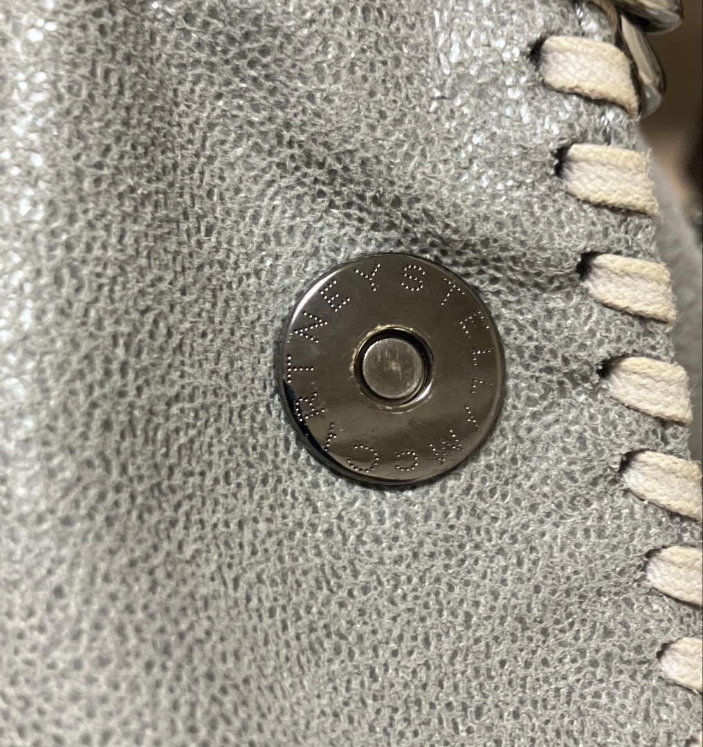 【正規品】ステラマッカートニー ファラベラ ミニ グレー ショルダーバッグ