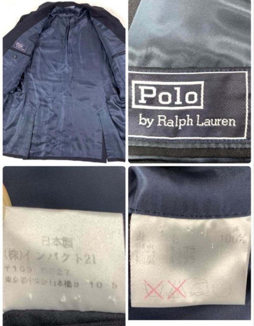 D*i様 ポロラルフローレン セットアップ スーツ 濃紺ダークネイビー