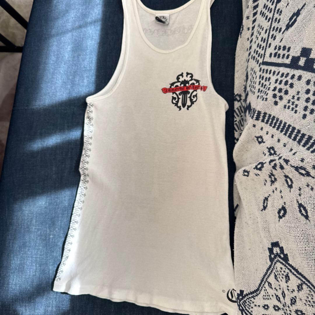 スペシャルデザイン タンクトップ ホワイト