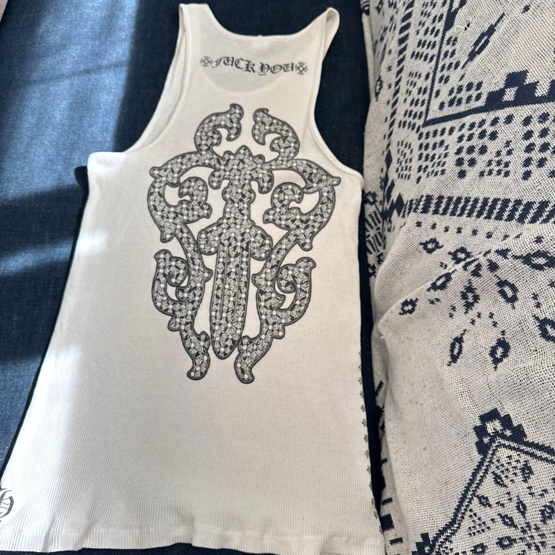 スペシャルデザイン タンクトップ ホワイト