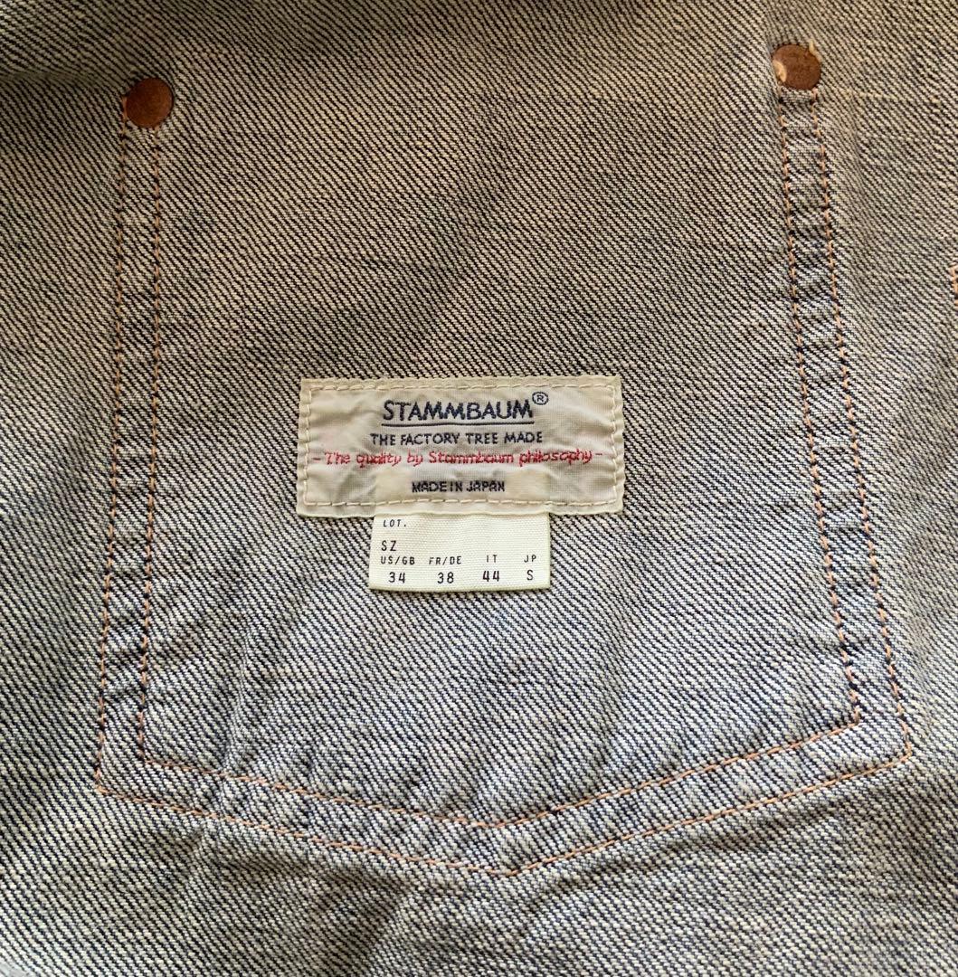 期間限値下げ STAMMBAUM OVERSIZE DENIM JACKET S