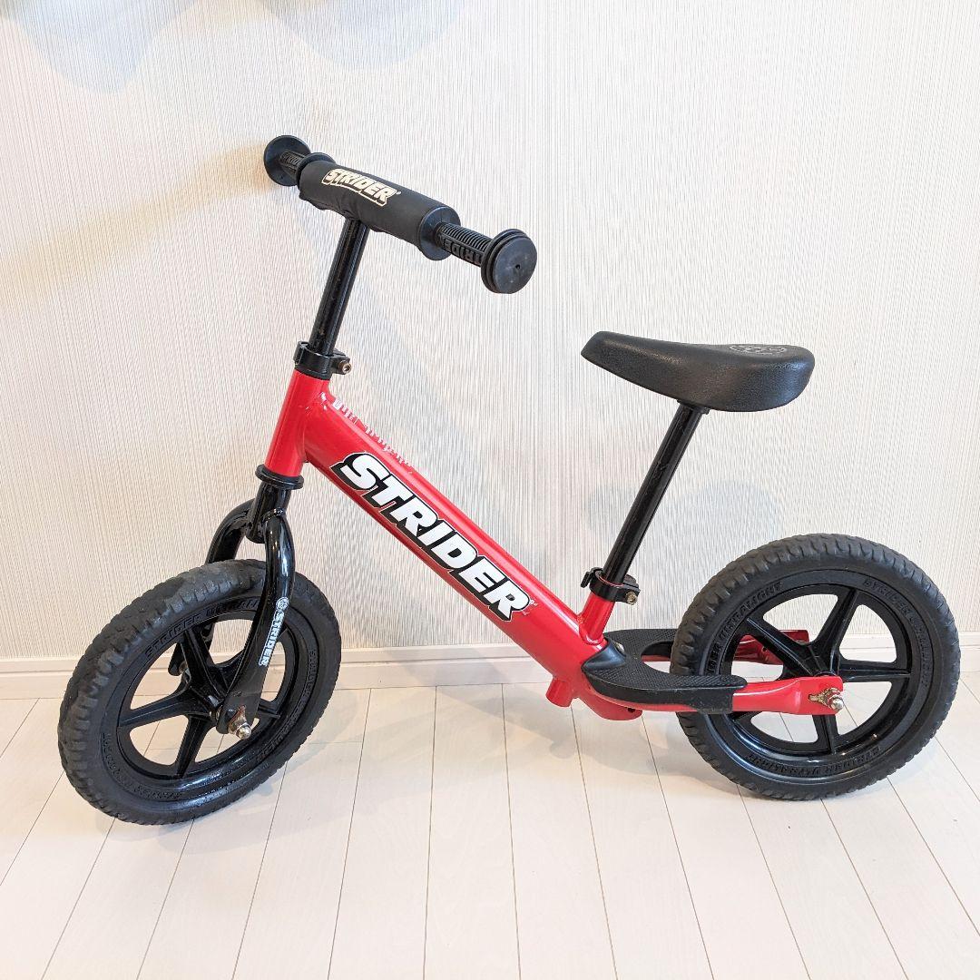 良品 STRIDER バランスバイク レッド　12インチ SPORT スポーツ