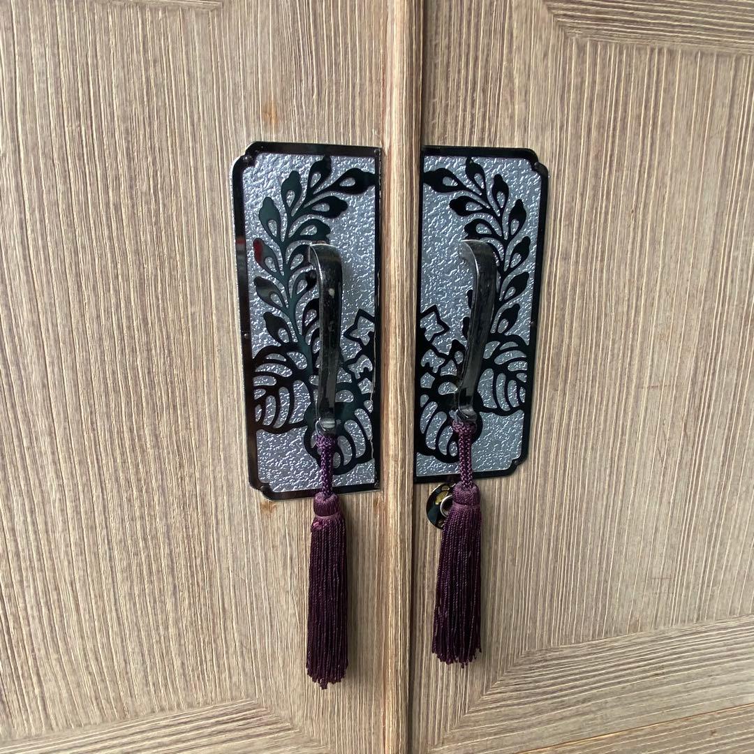 自宅保管 総桐箪笥 飾り金具 和箪笥 着物箪笥 3分割 昭和レトロ アンティーク